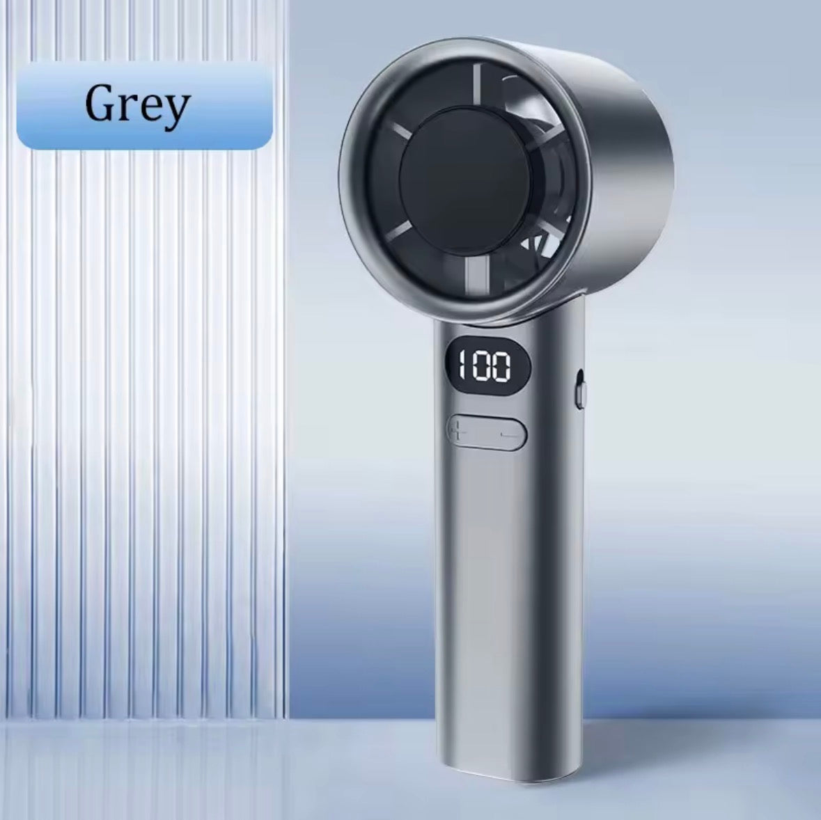 Xiaomi Mini Handheld Fan 120 Speed Portable Bladeless Desktop Fan Rechargeable with Ice Mode