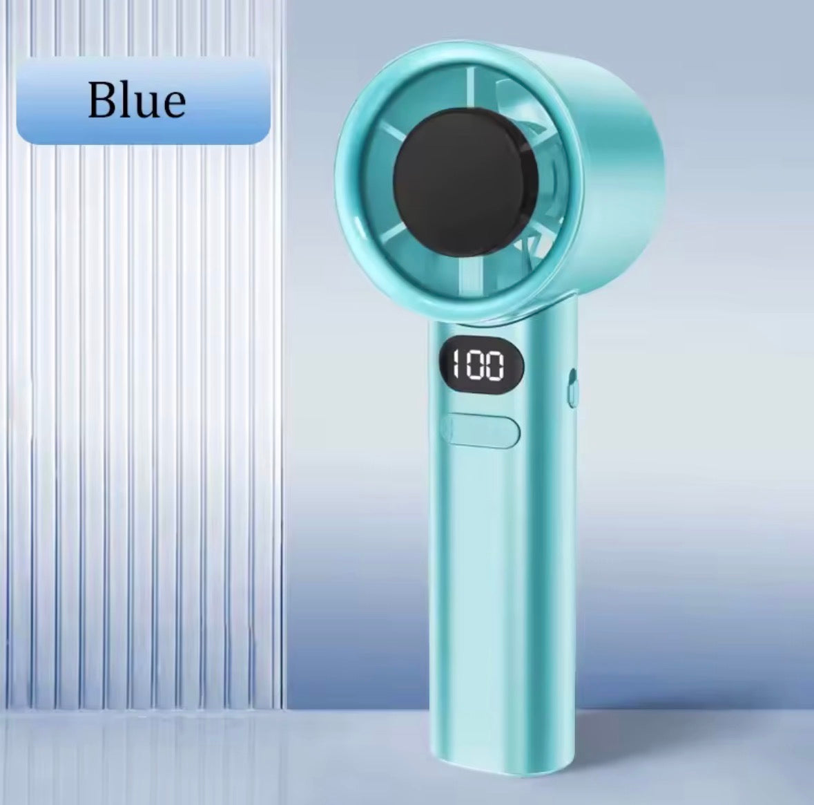 Xiaomi Mini Handheld Fan 120 Speed Portable Bladeless Desktop Fan Rechargeable with Ice Mode